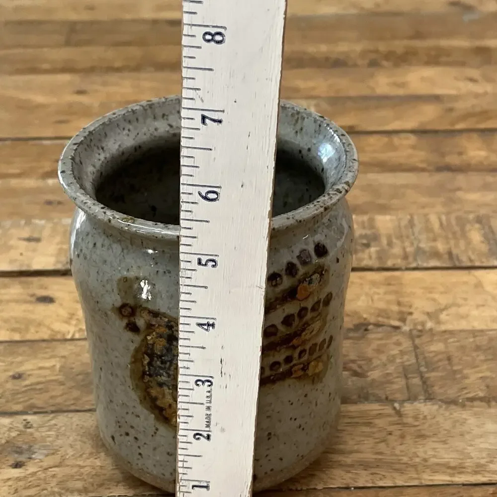 Hand-thrown Studio Pottery Vase 5.5